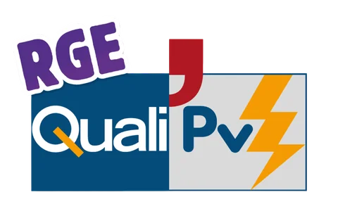 Logo officiel QualiPV — Photovoltaïque & autoconsommation · Alexis Dupuis Énergies, artisan RGE à Abbeville